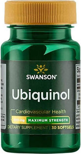 Aktivní koenzym Q10 Kaneka 200 mg Ubiquinol Ubiquinol 30 kapslí SWANSON